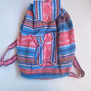 Boho Stripe Backpack
